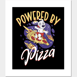 Powered by Pizza - Pizza Expert Posters and Art